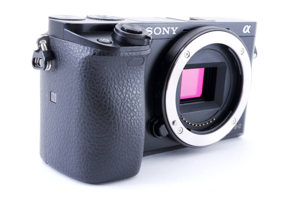 【得価，HOT】 ショット数6094回！元箱 付属品多数★極上品★ SONY ソニー α6000 ILCE-6000 ボディ ミラーレス一眼 ボディ (1031)