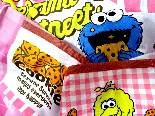セサミストリート エプロン お菓子パッケージ キャラクター 保育士エプロン 刺繍アップリケ すてき エプロン 売買されたオークション情報 Yahooの商品情報をアーカイブ公開 オークファン Aucfan Com