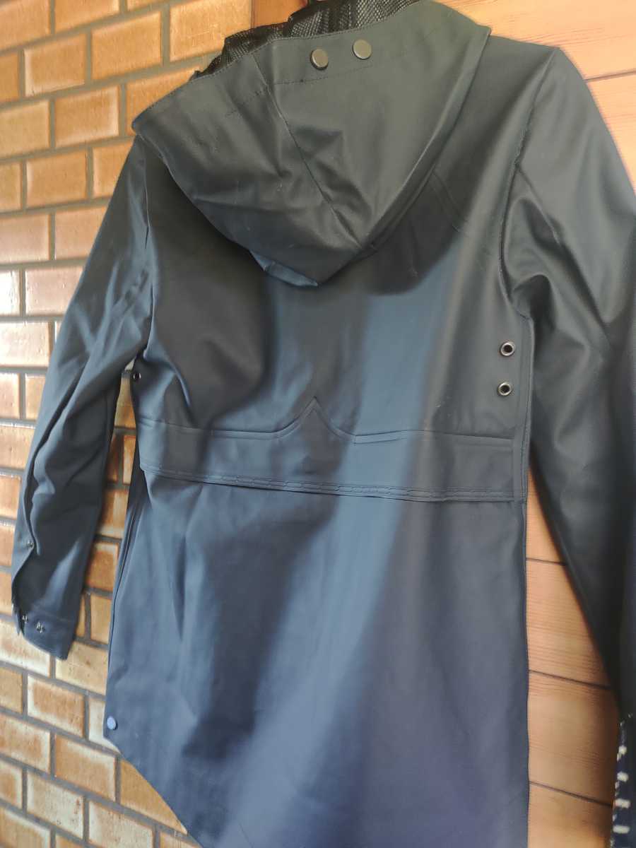 新品　ラバータッチHUNTER ハンター 　ブラック　レインコート　XS HUNTER - 新品 ラバータッチHUNTER ハンター ブラック レインコート XS