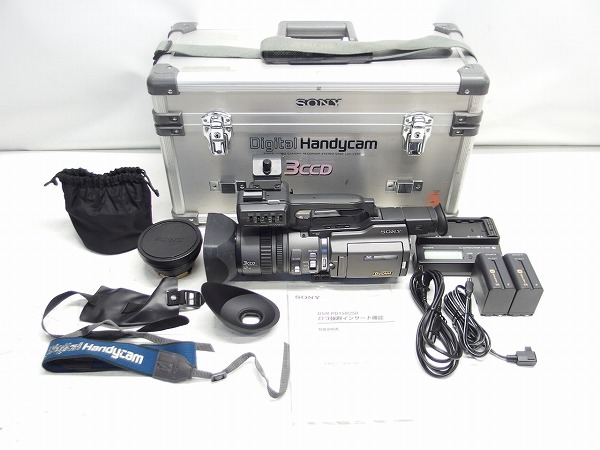 SONY DVCAMカムコーダー DSR-PD150 【DRUM 1x10H】 動作良好 付属品