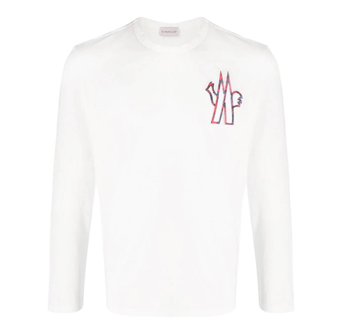 国内正規 □ MONCLER 19SS ロゴワッペン カットソー 長袖Tシャツ ロンT