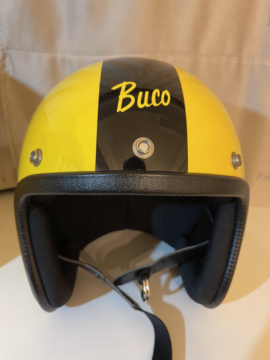 未使用品】トイズマッコイ BUCO スマイル ジェットヘルメット XL(XL  