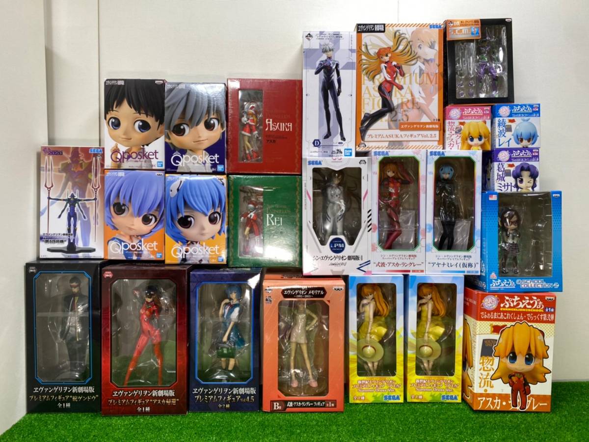 18 エヴァンゲリオン フィギュア まとめ 一番くじ Qposket Lpm 碇シンジ 綾波レイ アスカ 渚カヲル マリ 葛城ミサト ゲンドウ 13号機 140 新世紀エヴァンゲリオン 売買されたオークション情報 Yahooの商品情報をアーカイブ公開 オークファン Aucfan Com