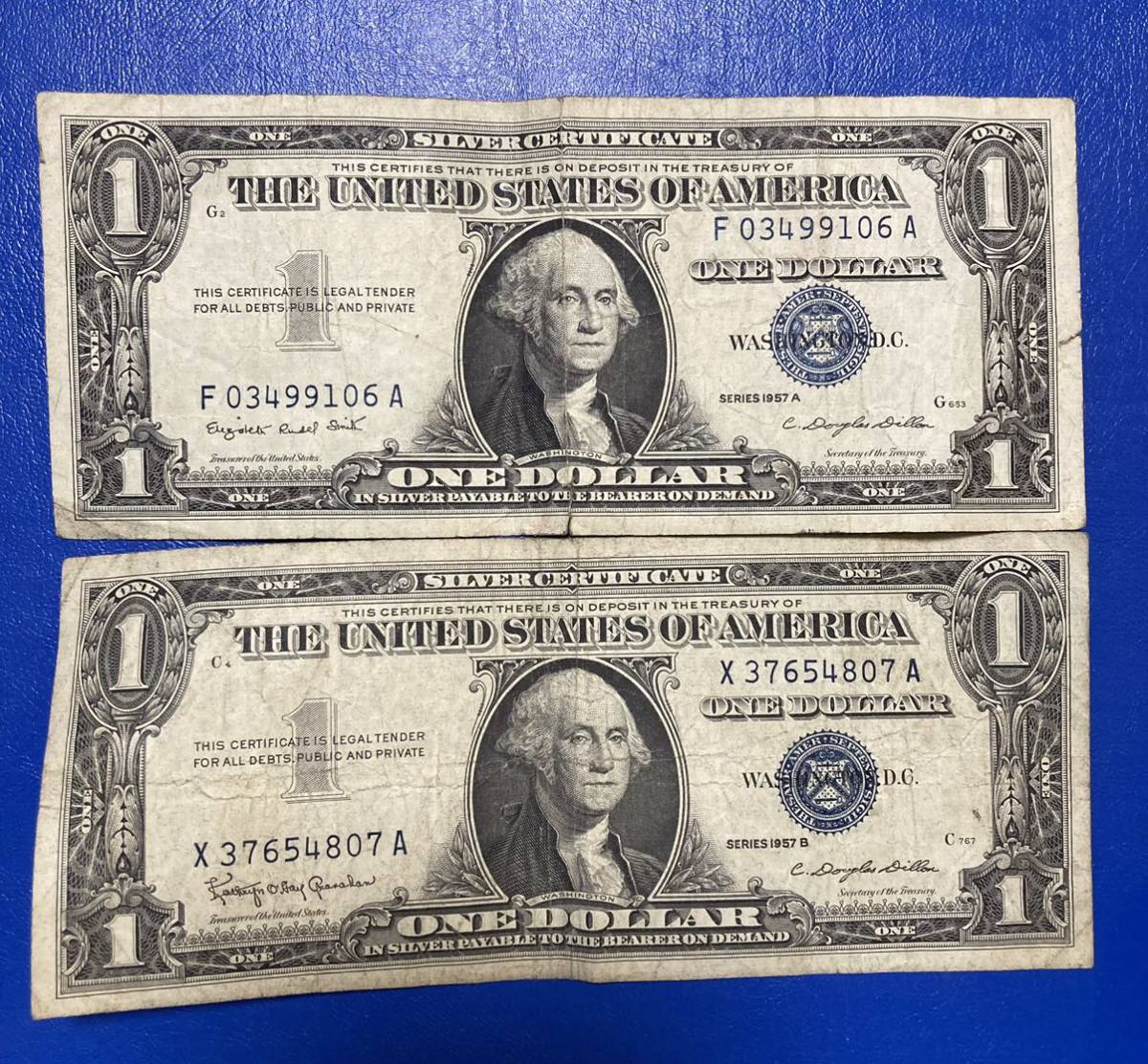 アメリカ紙幣 1ドル銀兌換券 1935 ブルーシール Sale 63 Off