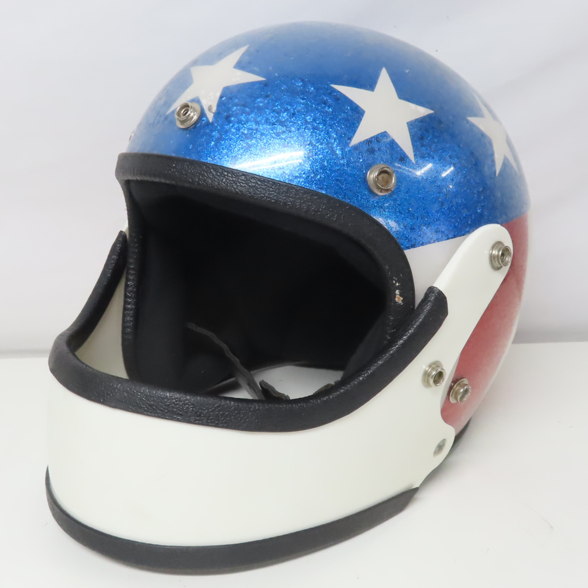 レア】【希少】【ビンテージ】バイクヘルメット ジェット フルフェイス 