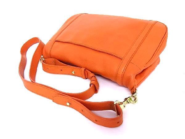 1円 ■美品■ TORY BURCH トリーバーチ レザー ゴールド金具 ショルダーバッグ 斜め掛けかばん 肩掛け レディース オレンジ系 X2450Vh TORY トリーバーチ BURCH 二つ折り財布 0 ベージュ