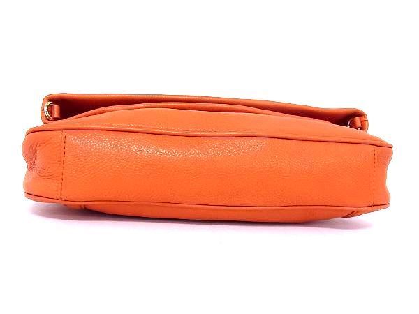 1円 ■美品■ TORY BURCH トリーバーチ レザー ゴールド金具 ショルダーバッグ 斜め掛けかばん 肩掛け レディース オレンジ系 X2450Vh TORY トリーバーチ BURCH 二つ折り財布 0 ベージュ