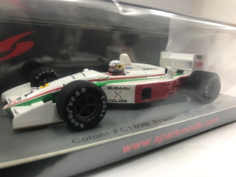 スパーク F1 スバルコローニ FC189B ガショー 【公式通販】