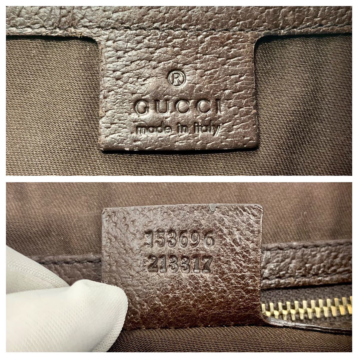 1円~【未使用級】グッチ GUCCI ニュージャッキー シェリーライン GG 