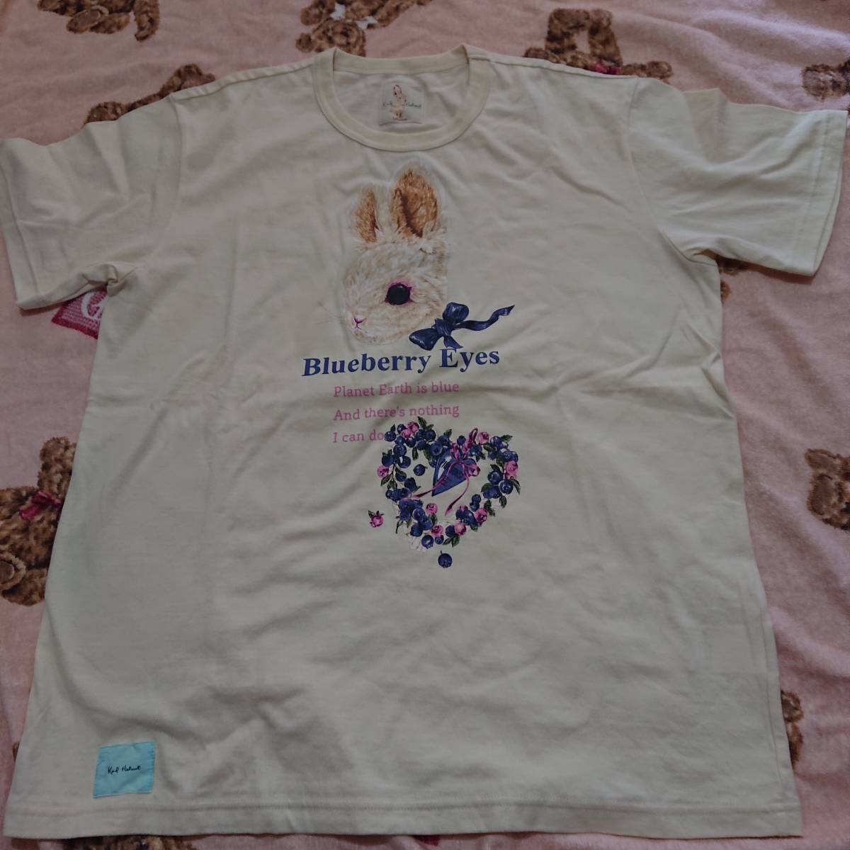 新品】☆カールヘルム☆うさぎプリントTシャツ カットソー 