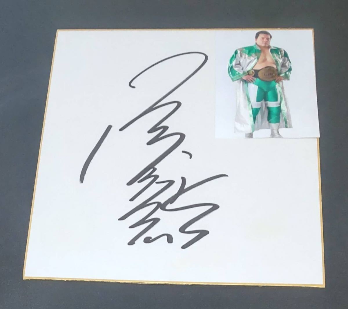 全日本プロレス三沢光晴、ベイダーサイン色紙 プロレス 三沢光晴 直筆サイン色紙 (サイン)｜売買されたオークション
