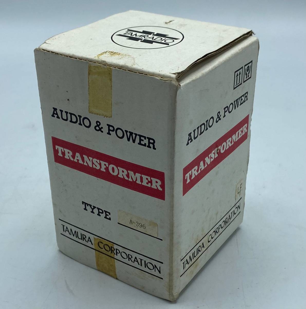 未使用　TAMURA　タムラ製作所　A-396　チェークトランス　コイル　5H-200mA　元箱　音響機器　1064ー1⑫ A-396 チョークトランス タムラ - ５H200mA 美品TAMURAトランスチョークトランス・A－396・5H200ｍA