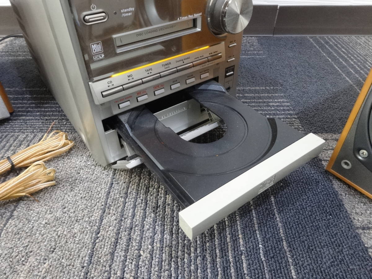 必見】 KENWOOD ケンウッド RXD-SV3MD LS-SV3-S CD MD コンポ
