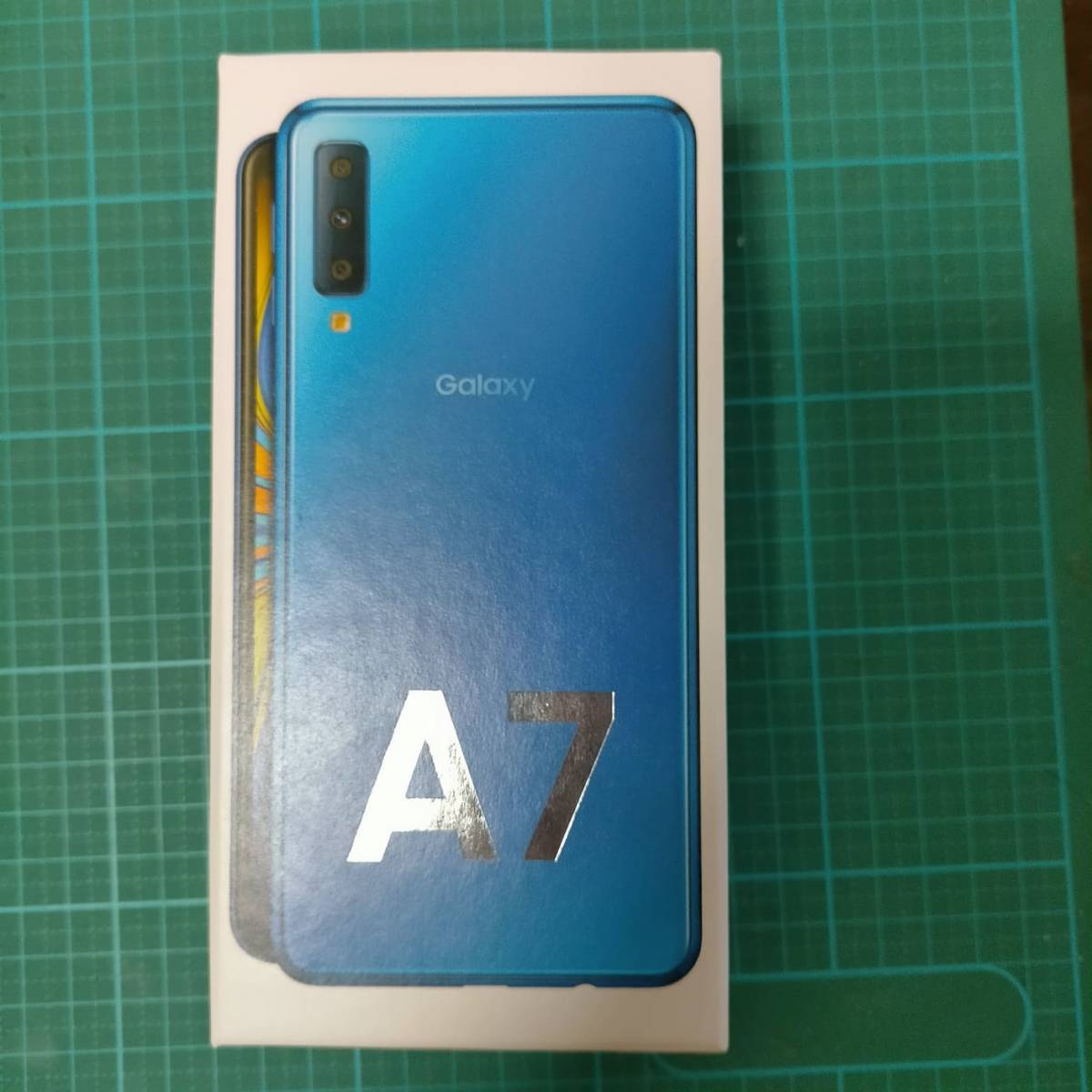 Galaxy A7 BLUE SIMフリー 新品・未開封品 ギャラクシー ブルー