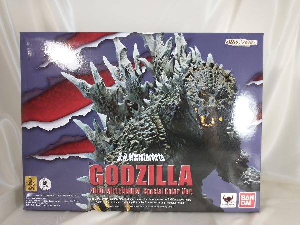 未開封品 フィギュア S.H.MonsterArts ゴジラ2000ミレニアム Special