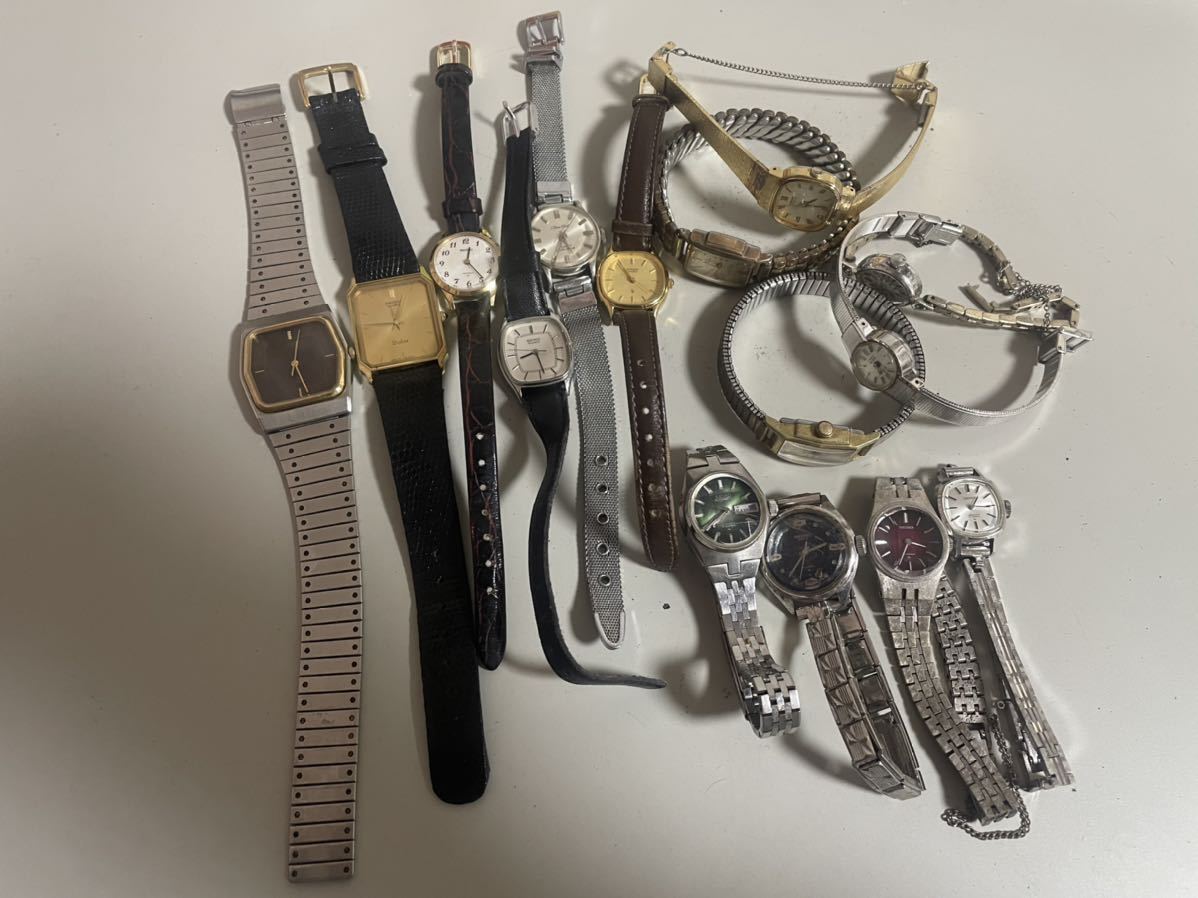  SEIKO CITIZEN 腕時計 レディース 自動巻 手巻きdolce ジャンク 15点セット(その他)｜売買されたオークション情報、yahooの商品情報をアーカイブ公開 - オークファン その他
