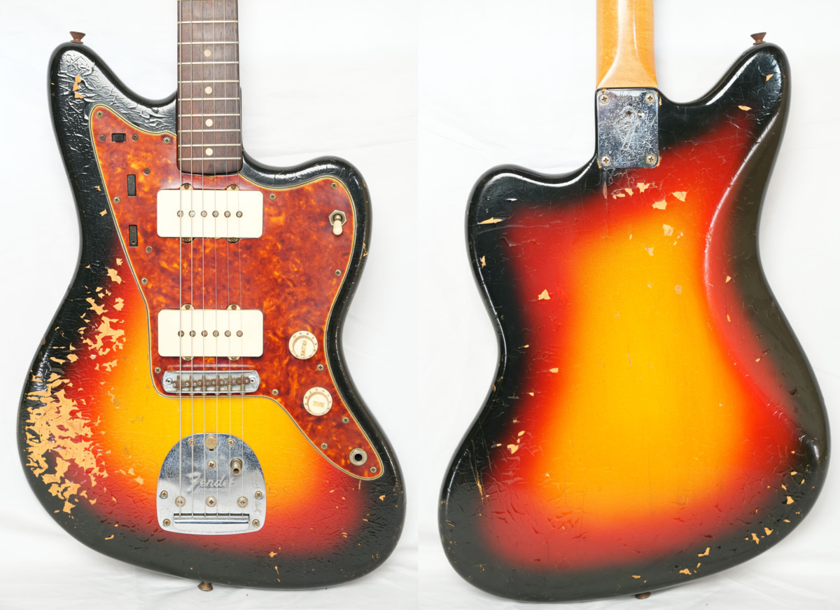 ☆Fender USA☆ヴィンテージ JAZZ MASTER 3TS 1962年製ネック＋1965 