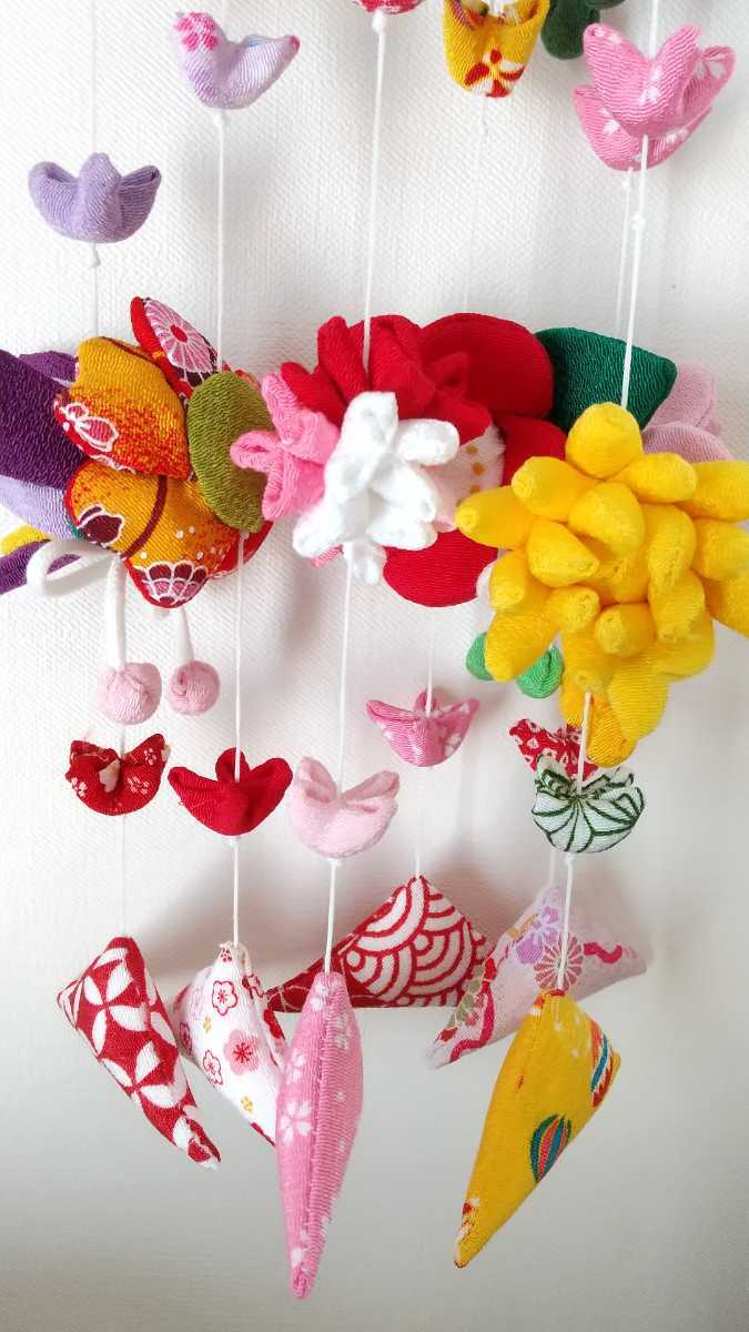 吊るし飾り　吊るし雛　ちりめん細工　ハンドメイド　ひな祭り 吊るし雛 吊るし飾り 吊るし雛 さげもん ハンドメイド つるし雛