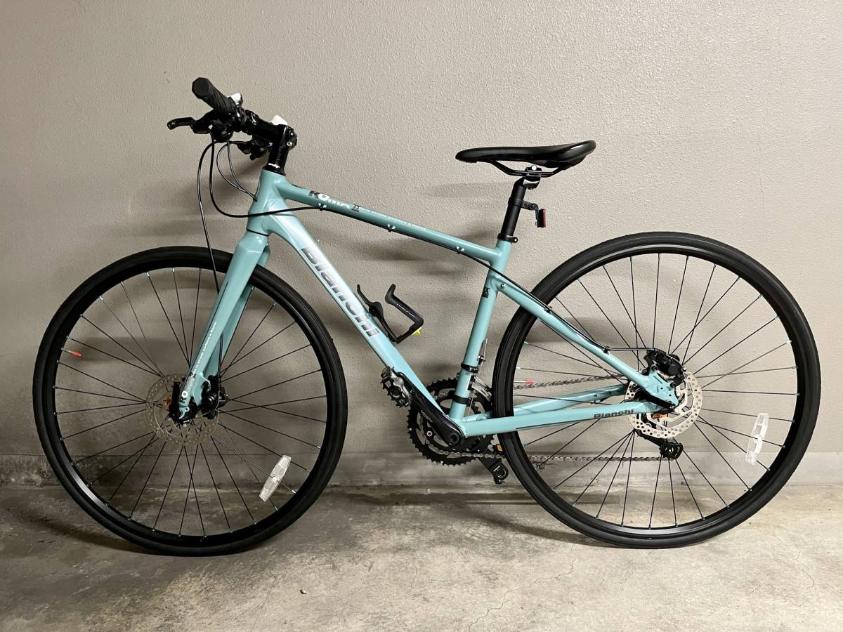 完成車 ほぼ未走行 BIANCHIビアンキ ROMA2（ローマ2）マットチェレステ 