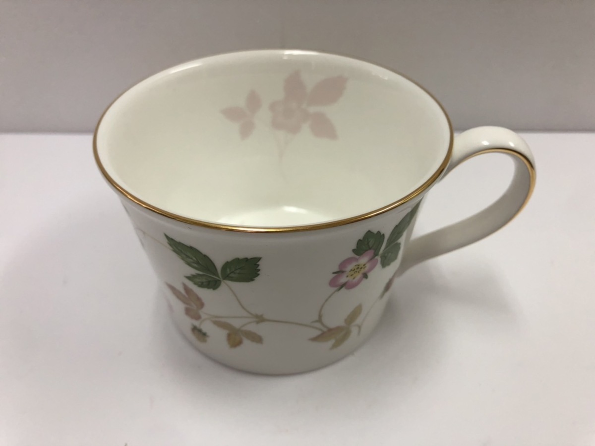 1円～【未使用】WEDGWOODウェッジウッド ワイルドストロベリー カップ 