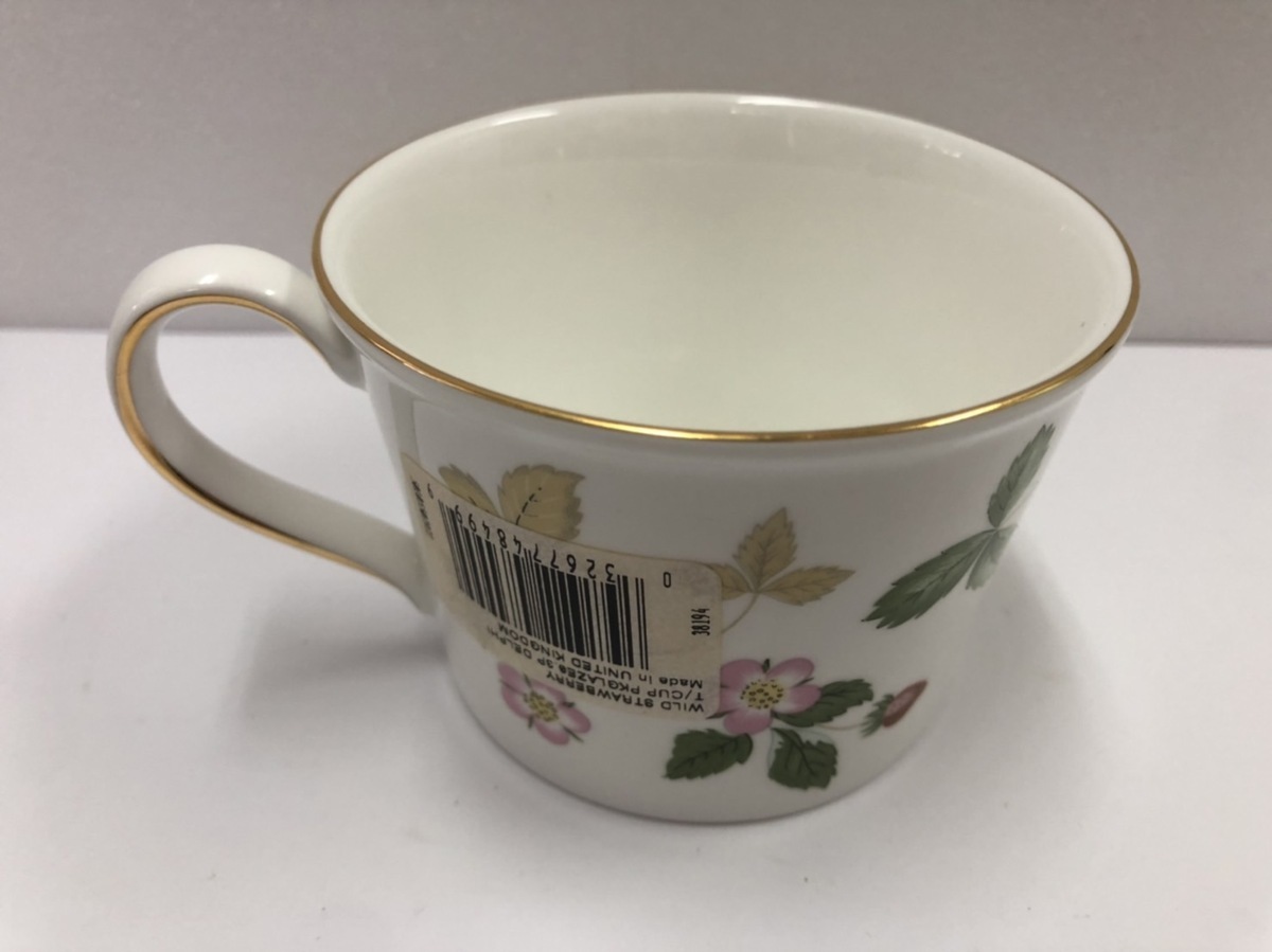 1円～【未使用】WEDGWOODウェッジウッド ワイルドストロベリー カップ 