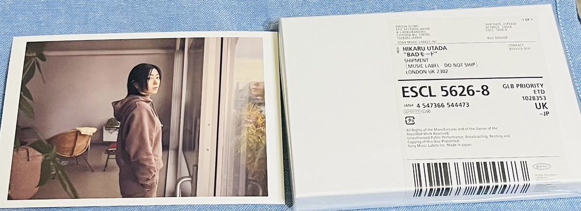  先着特典付 BADモード 初回生産限定盤 CD+DVD+Blu-ray 宇多田ヒカル ポストカード付き(宇多田ヒカル)｜売買されたオークション情報、yahooの商品情報をアーカイブ公開 - オークファン あ行