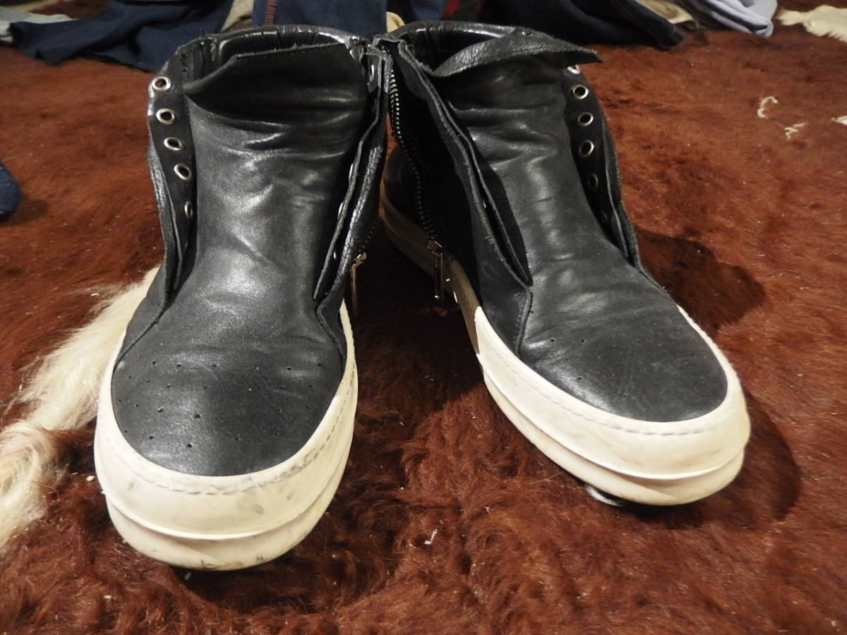 Rick Owens リックオウエンス レザー スニーカー 希少レア品 本革 JP28 