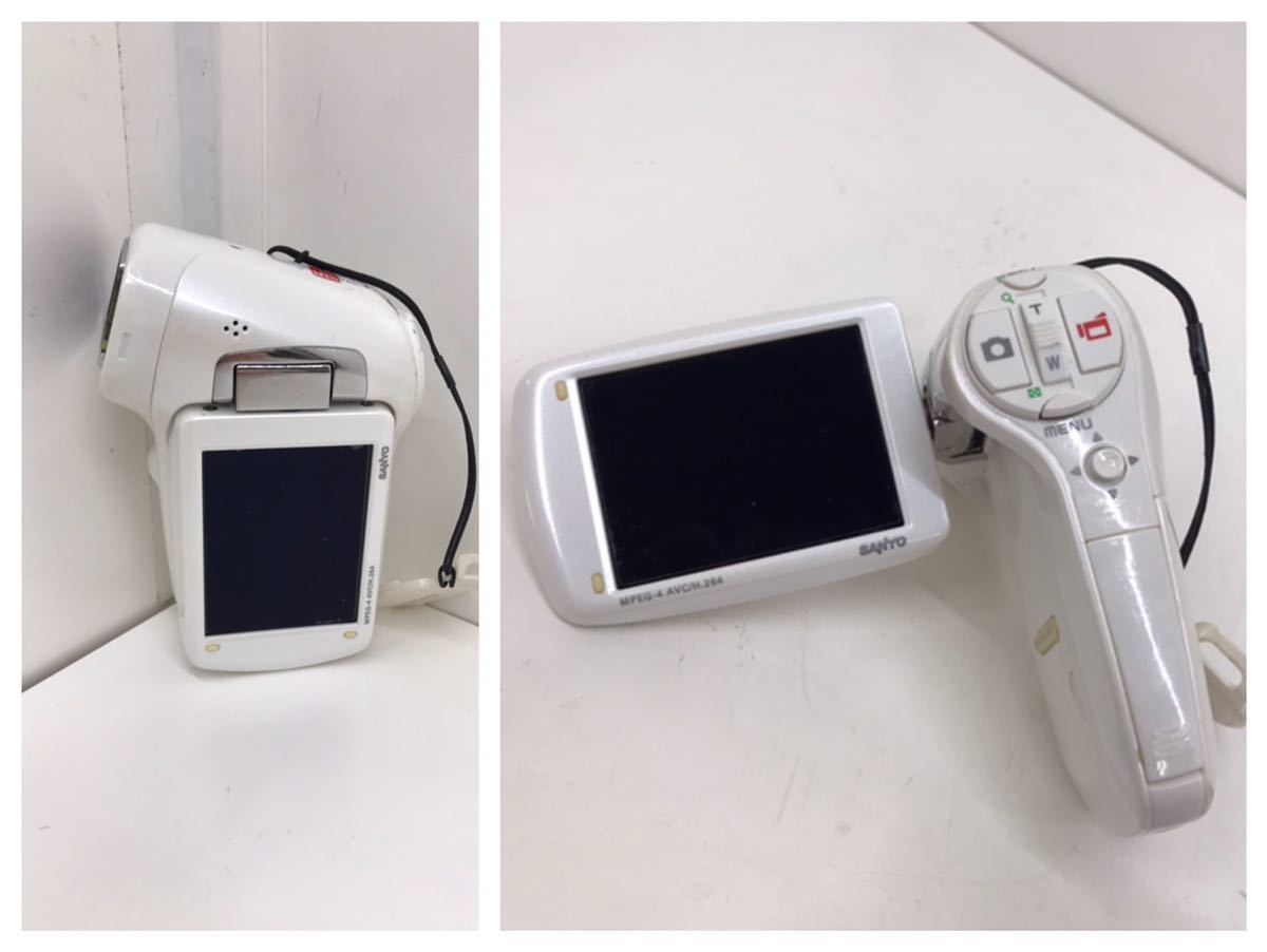 【希少❗️完動品】SANYO Xacti ザクティ DMX-CG9（R）　人気色 希少 SANYO Xacti DMX-CG9(R) 公式通販