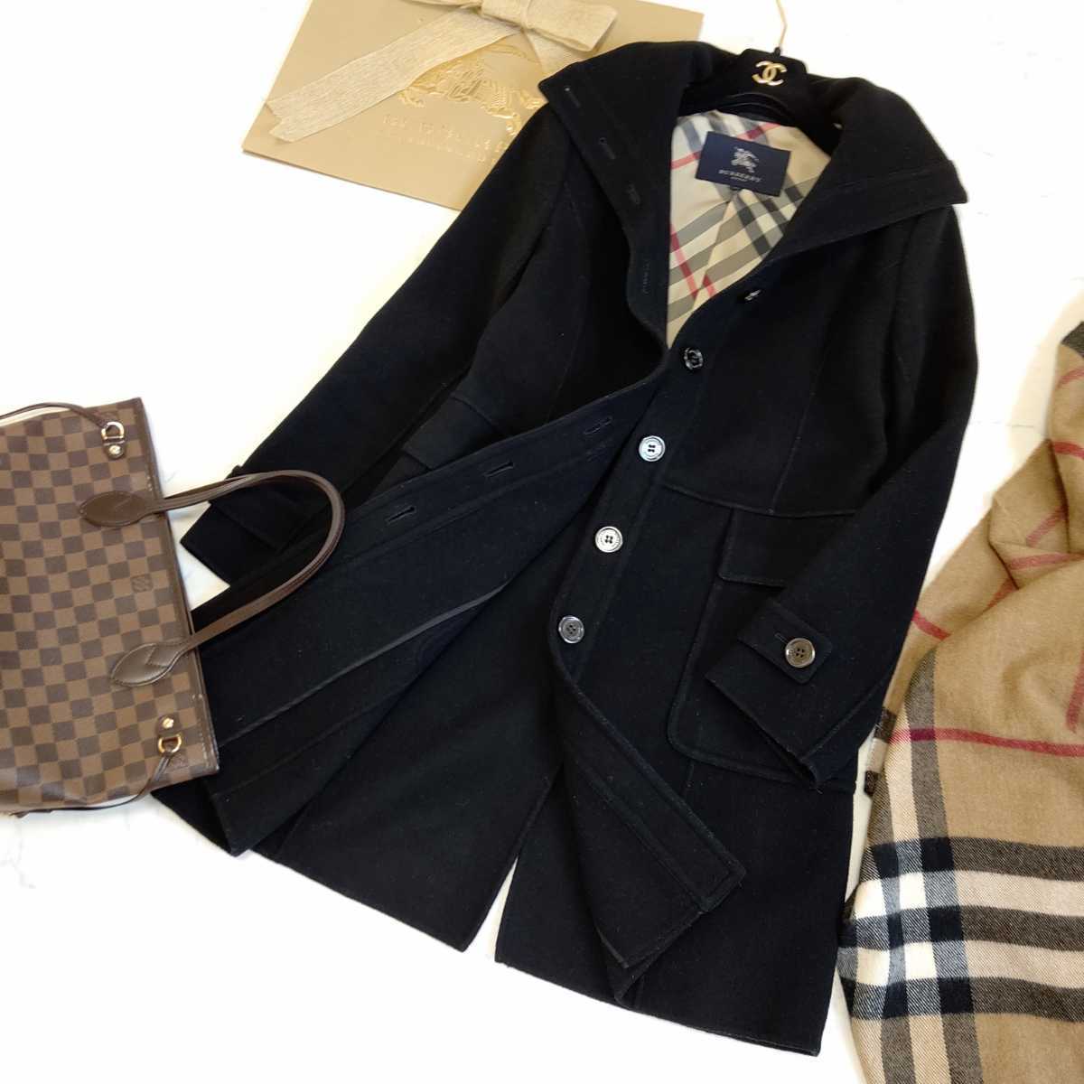 バーバリー ノバチェック カシミヤ コート ロングコート 【公式通販】