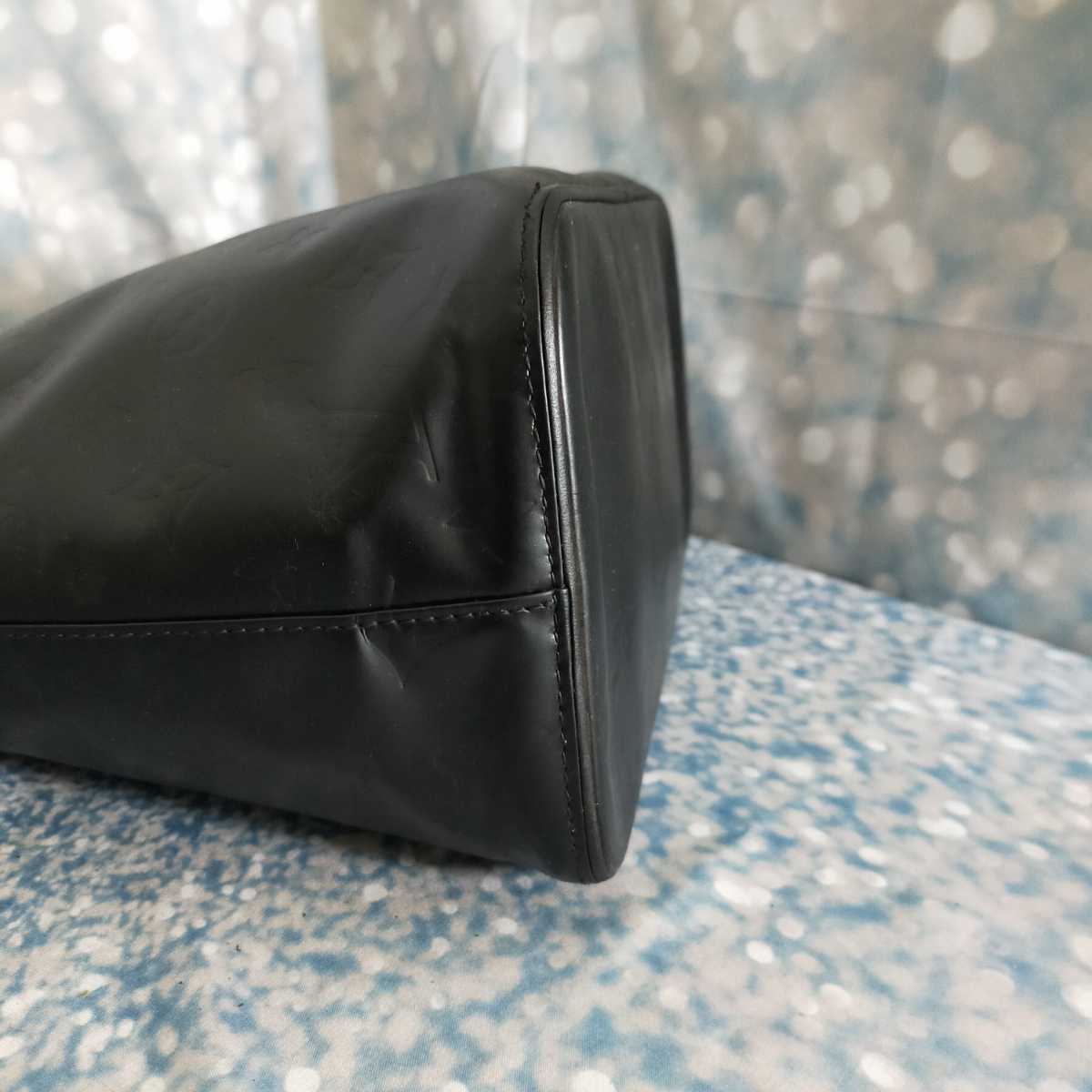 3079】LOUIS VUITTON ヒューストン ルイヴィトン モノグラム ヴェルニ 