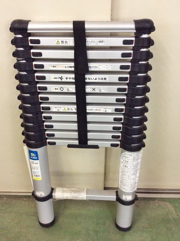  RH-9226 品 ALINCO アルインコ アルミ伸縮ハシゴ MW-39A 耐荷重100kg 3.83ｍ 佐川急便 送料着払い(はしご)｜売買されたオークション情報、yahooの商品情報をアーカイブ公開 - オークファン はしご