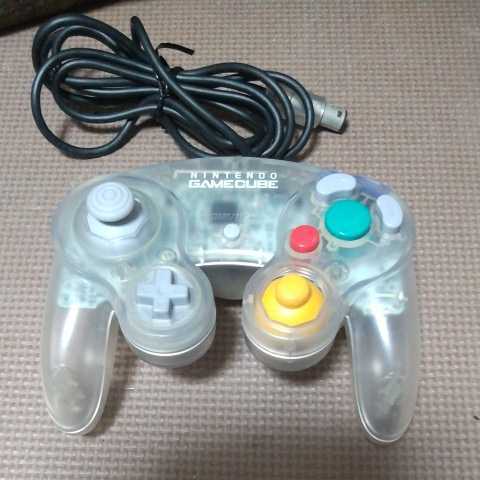 レア 希少 ゲームキューブ コントローラー クリア GC スケルトン