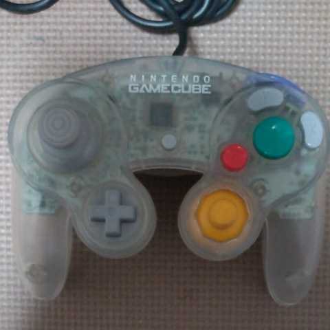 レア 希少 ゲームキューブ コントローラー クリア GC スケルトン