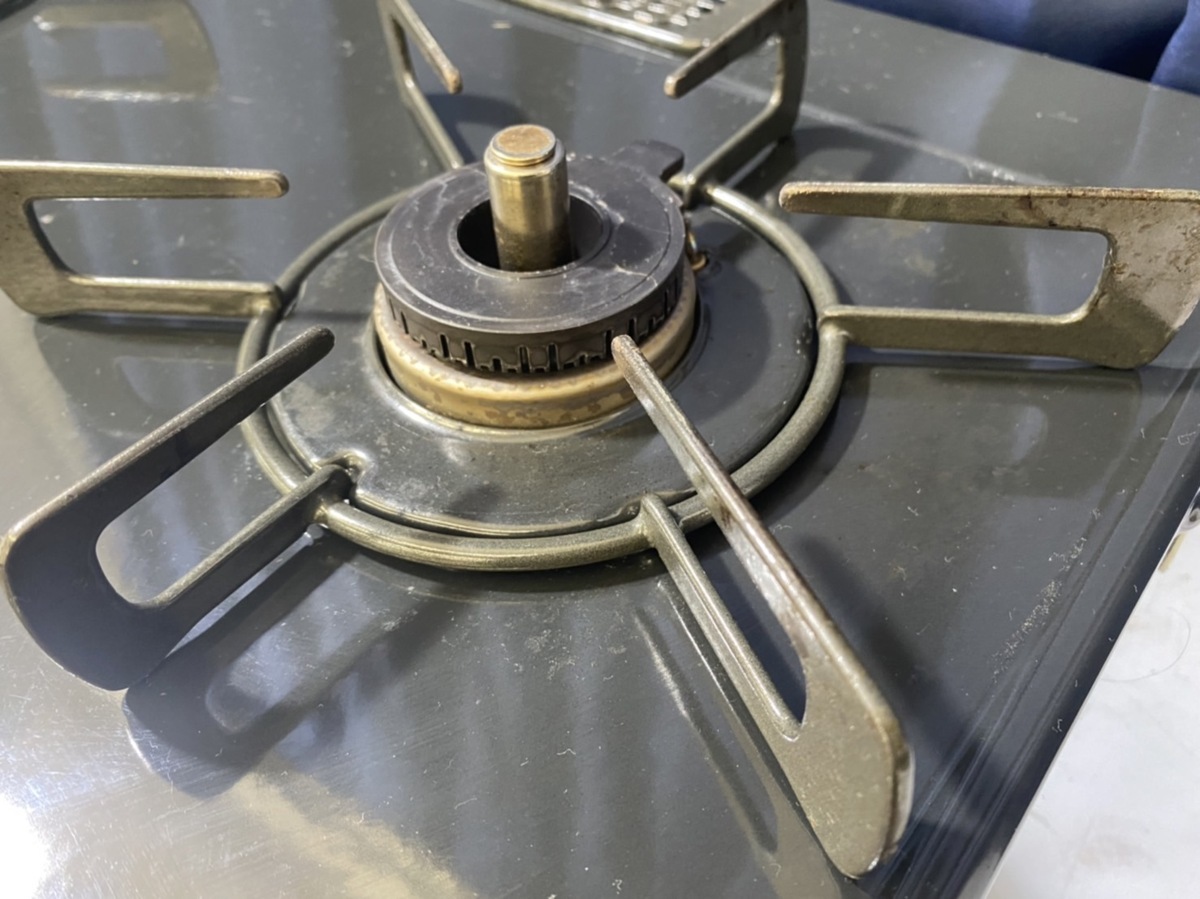 □中古☆Rinnai リンナイ KG66VG LPガス用 2口ガスコンロ ココット