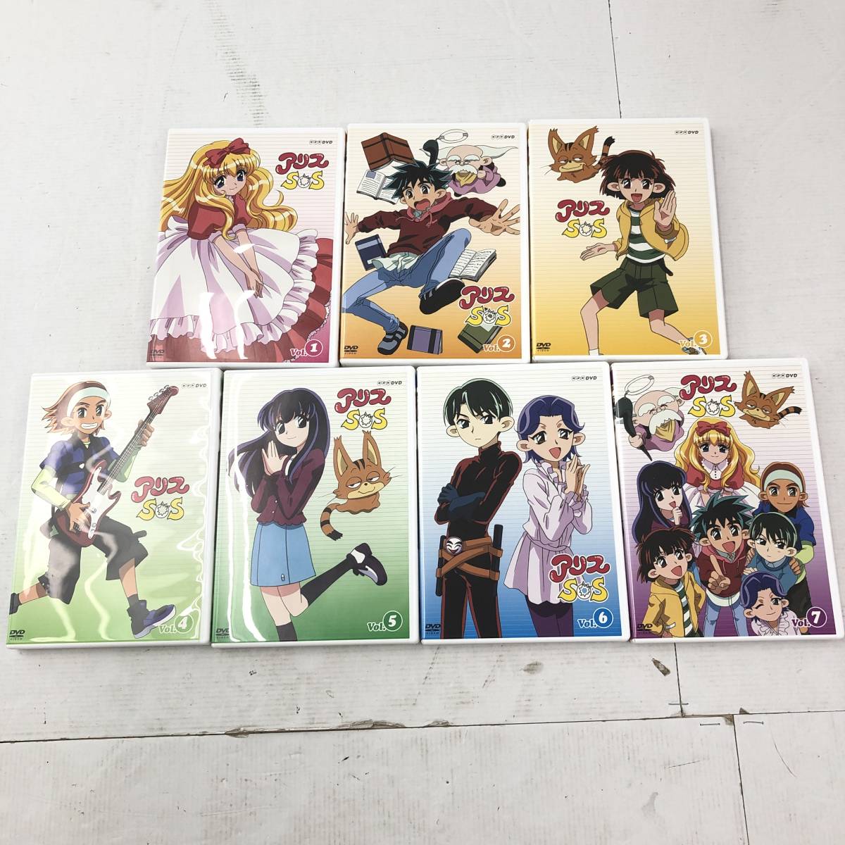 アリスSOS かがめる DVD-BOX〈7枚組〉