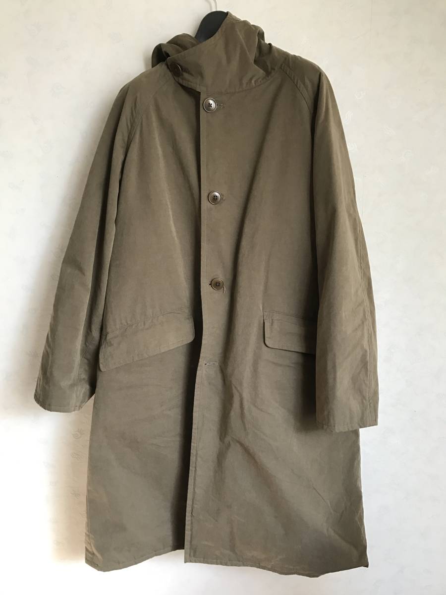 comoli 19awフーデッドコート