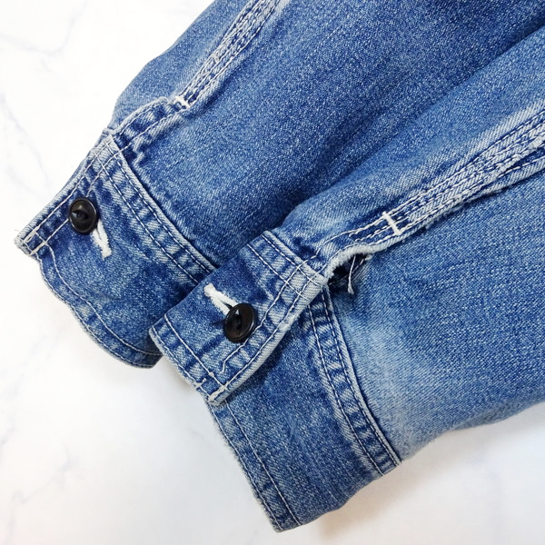 Lee 91-B 0491 ビンテージ 復刻 デニム ワーク ジャケット ジップ