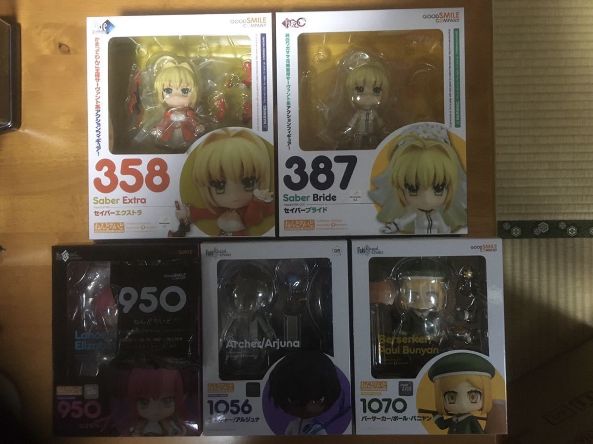 未開封 ねんどろいど fate fgo アルジュナ ネロ ネロブライド 未開封 ねんどろいど fate fgo アルジュナ ネロ ネロブライド
