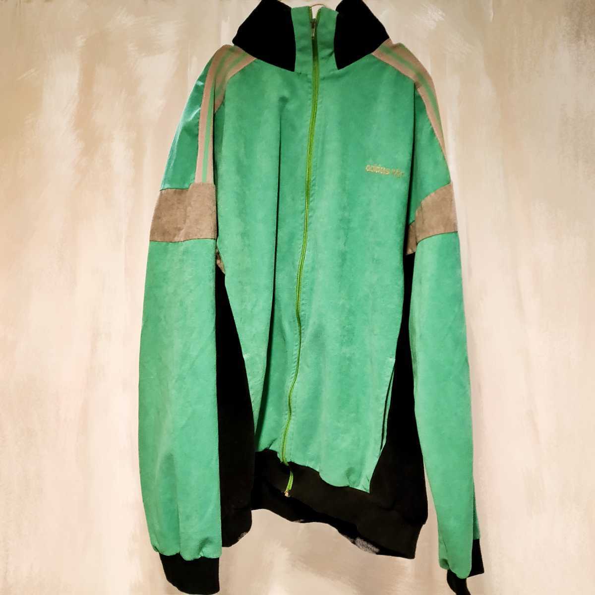 70年代〜80年代 70s 80s Made in France adidas ジャージ ベロア 古着 