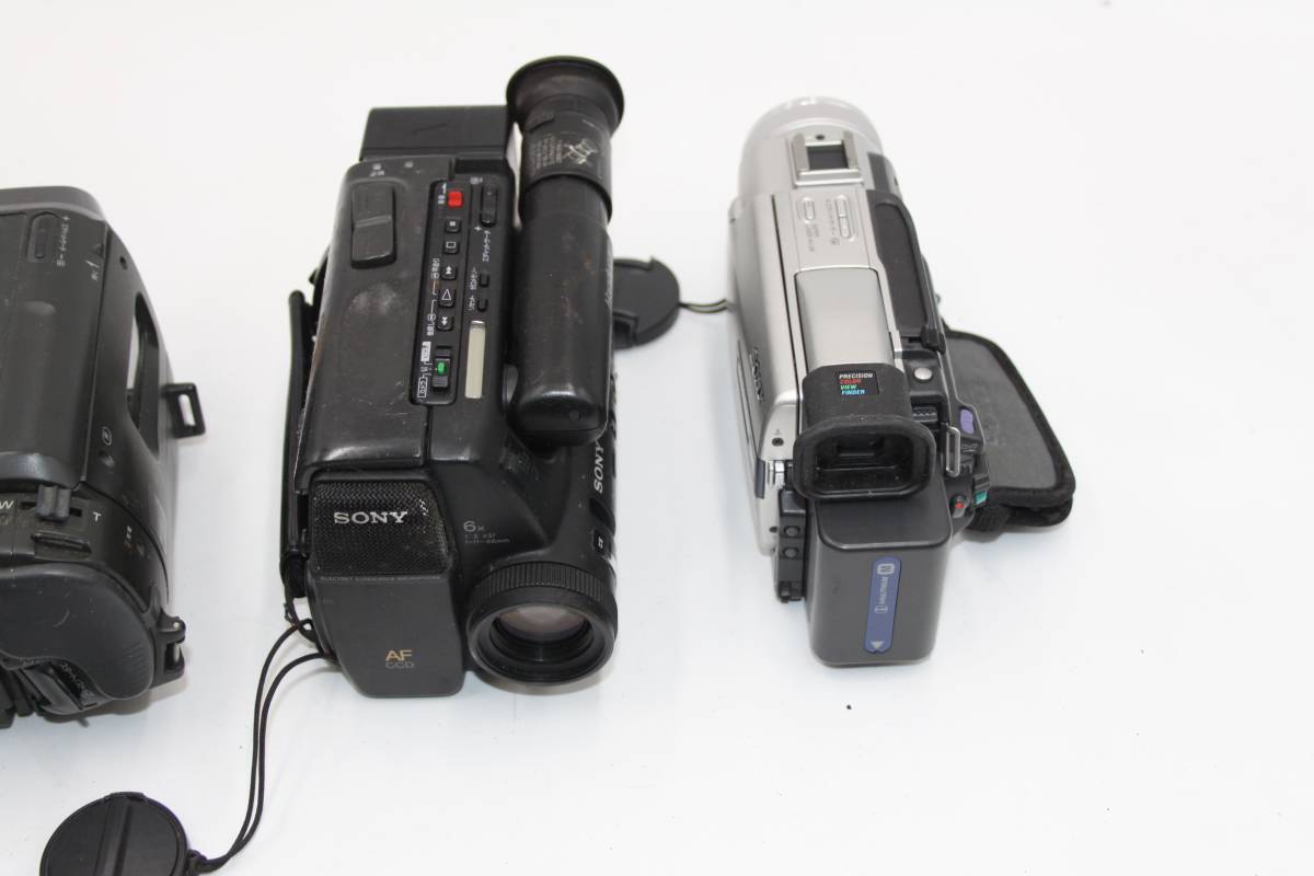 SONY ビデオカメラ ジャンク 4台セット SONY CCD-TR11 ＋ CCD-TR55 ＋  