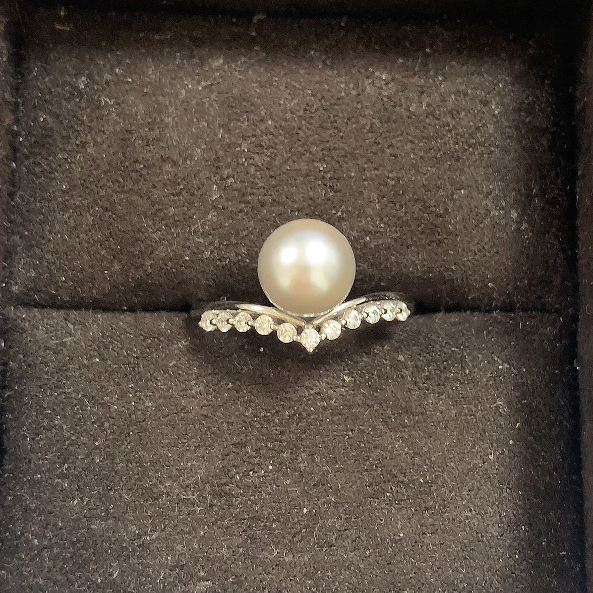 アコヤ真珠リング　指輪