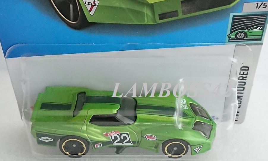 2022 #021-2 ホットウィール '76 Greenwood Corvette 76 グリーン