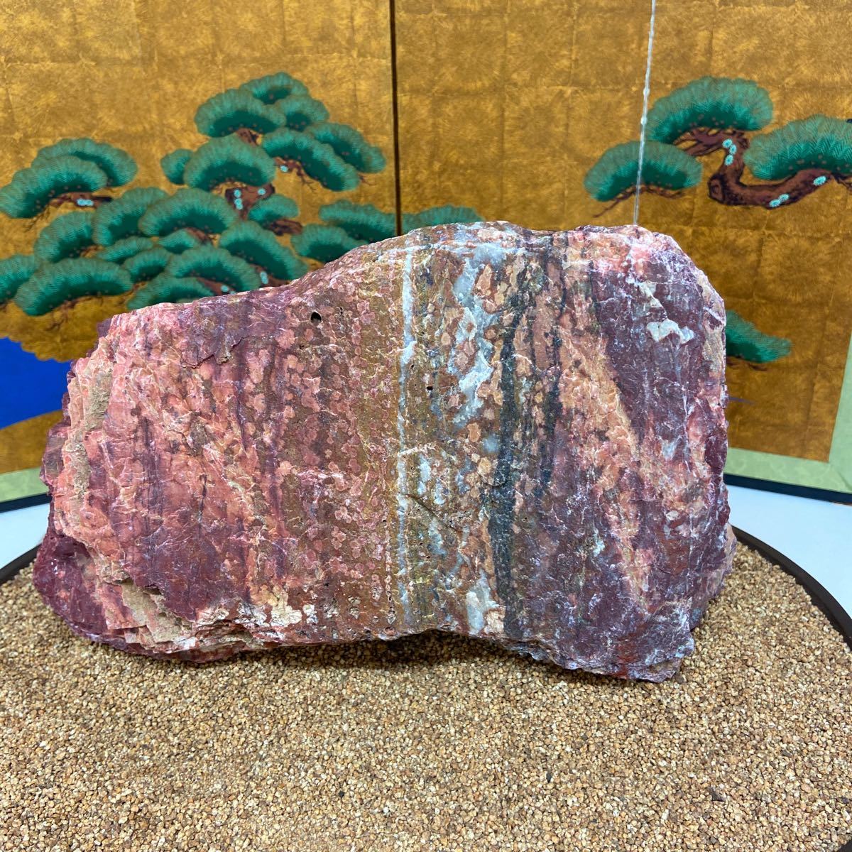 特級ランク 天然 ピンク桜石 8.68kg ☆ 鑑賞石 菊花石 桜石(原石