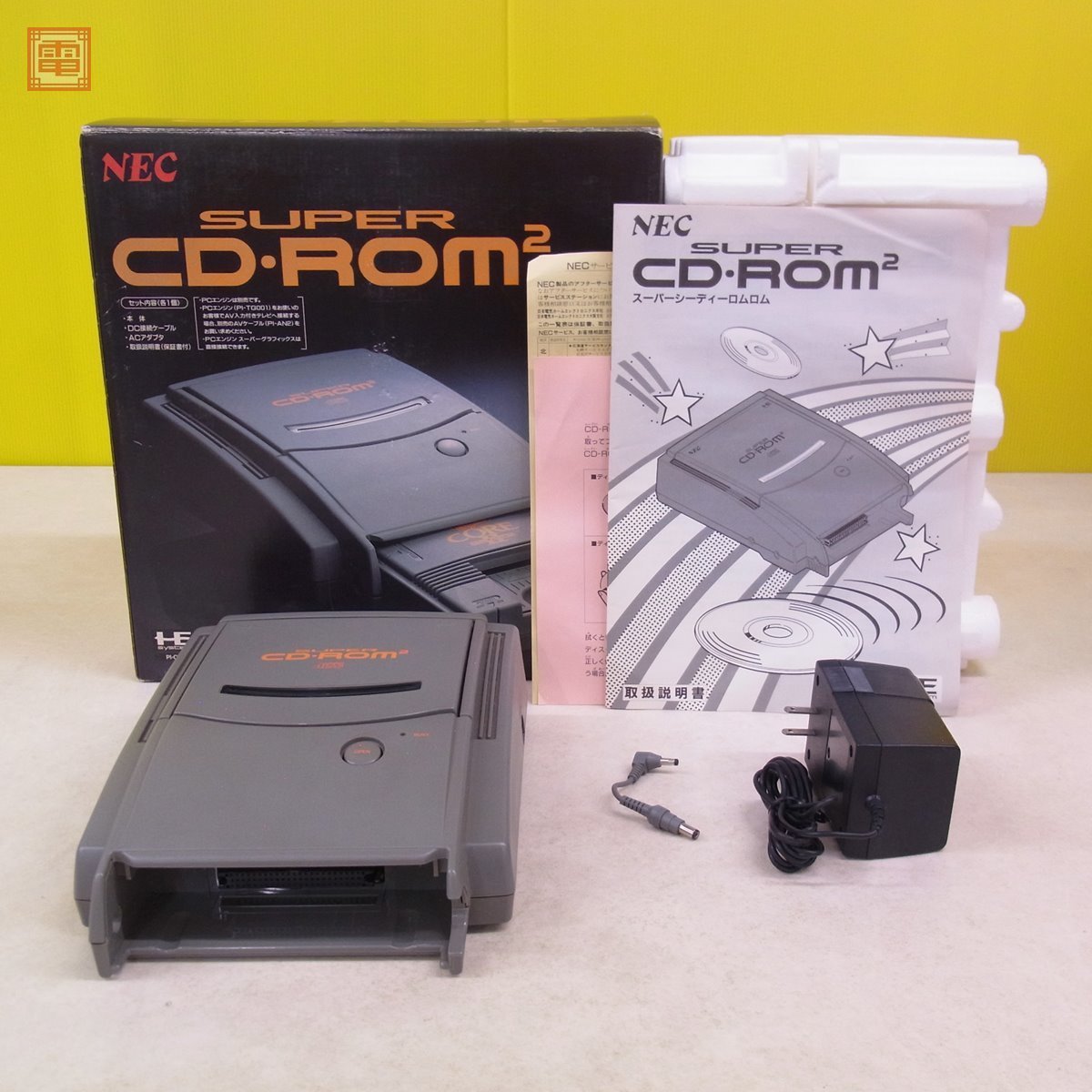 NEC SUPER CD・ROM2 PI-CD1 PCエンジン 周辺機器