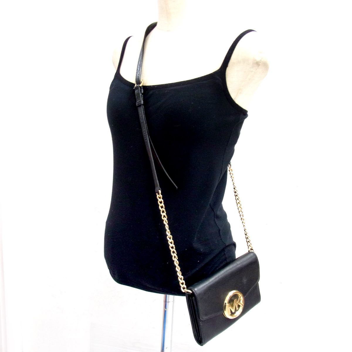 定価4万円以上○マイケルコース レザー ミニバッグ クラッチバッグ  