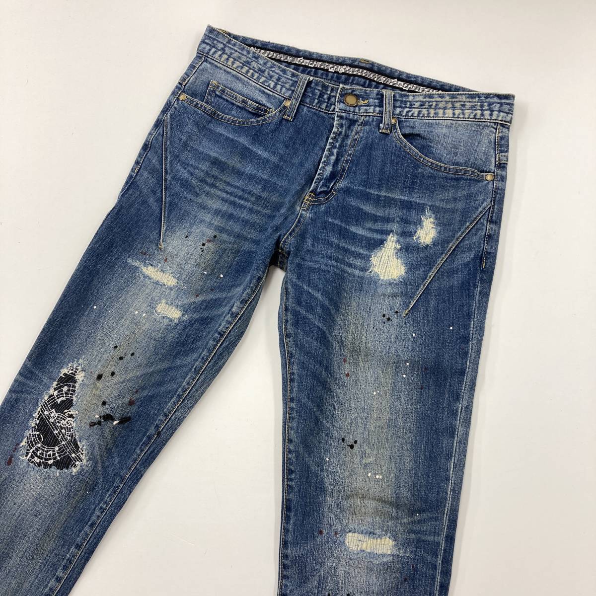 Number Nine × LOVELESS GUILD PRIME ストレッチ スキニー デニム 