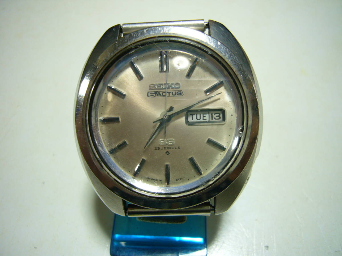 ☆SEIKO アクタス 23石 自動巻き メンズ時計 23石 セイコー 5アクタス 