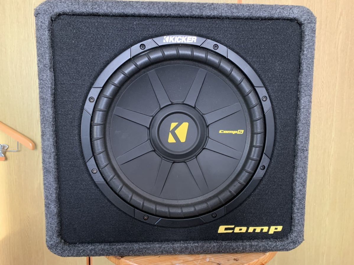 キッカー KICKER COMP サブウーファーボックス とアンプ キッカー