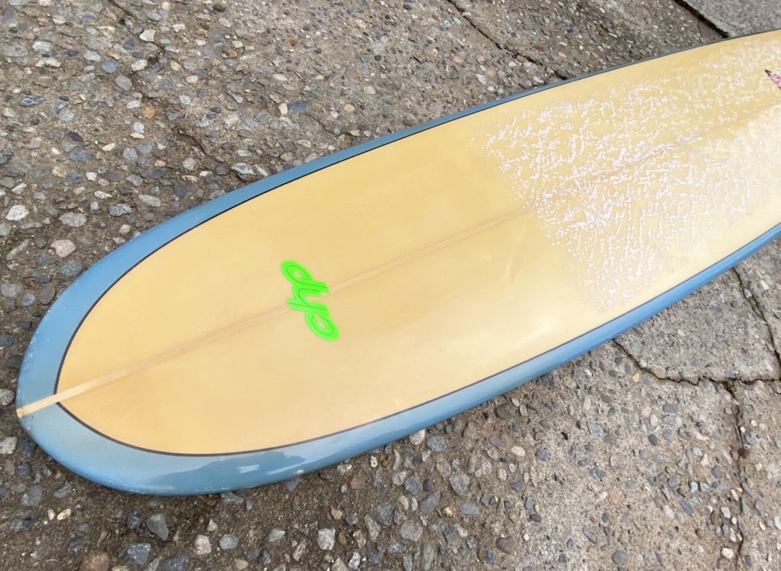 直接引取可】MALIBU サーフボード 全長 約278cm 幅 約57cm フィン