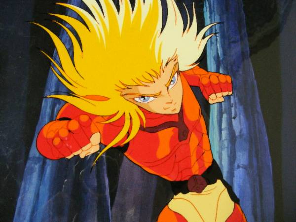☆聖闘士星矢 劇場版「ミッドガルド氷河」のセル画（荒木伸吾）(聖闘士